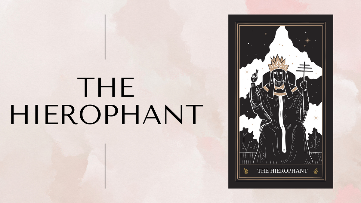 Hierophant Tarot Card Meaning Pretty Spirits