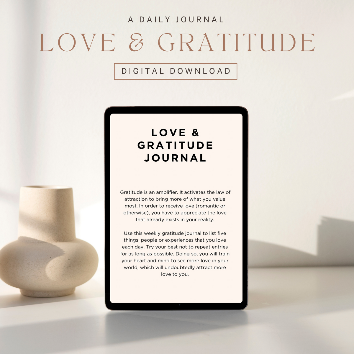 Love & Gratitude Journal