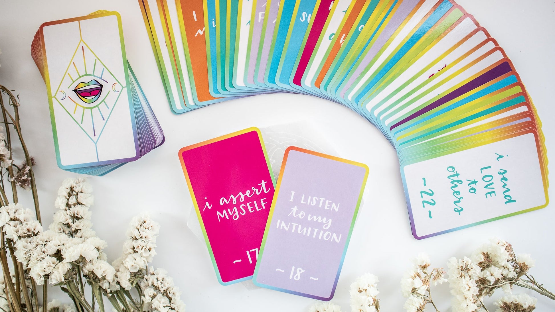 truth deck affirmation edition oracle cards by pretty spirits