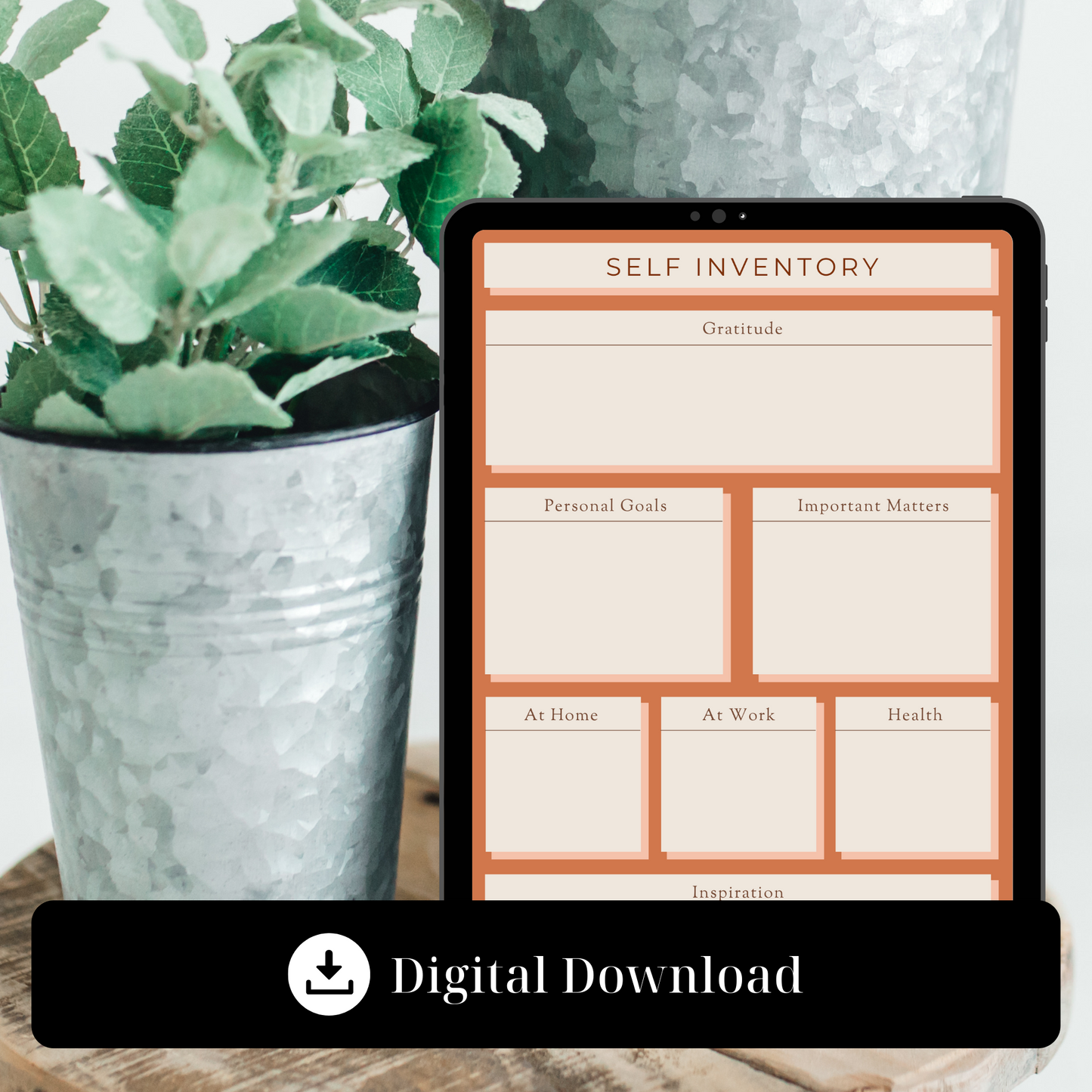 Self Inventory Guide Digital Download