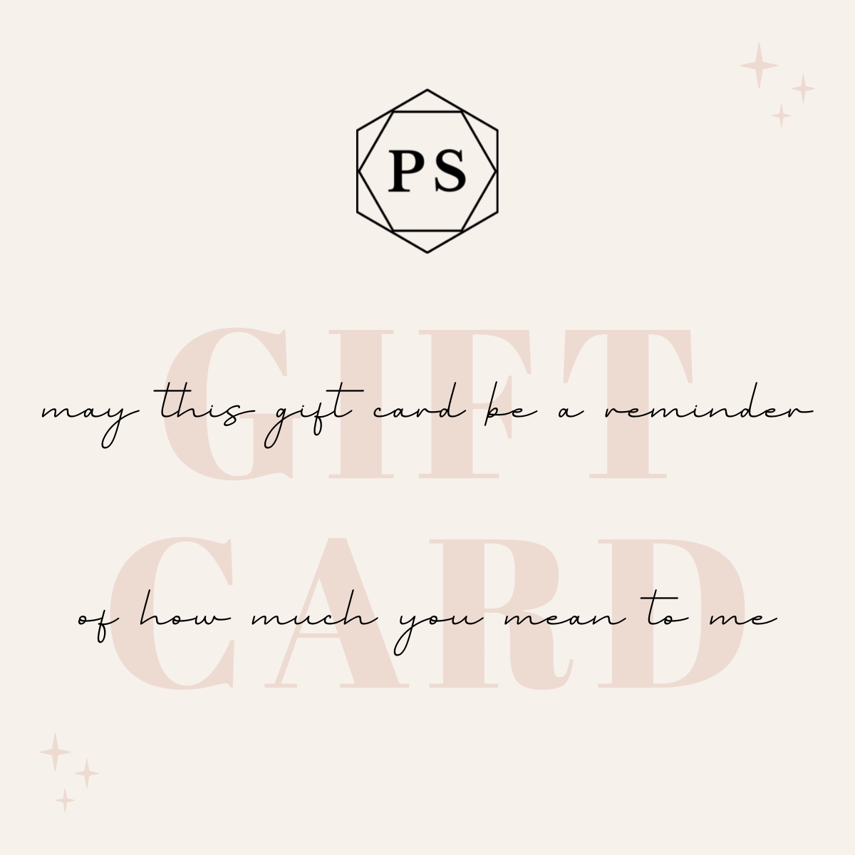 Pretty Spirits Gift Card