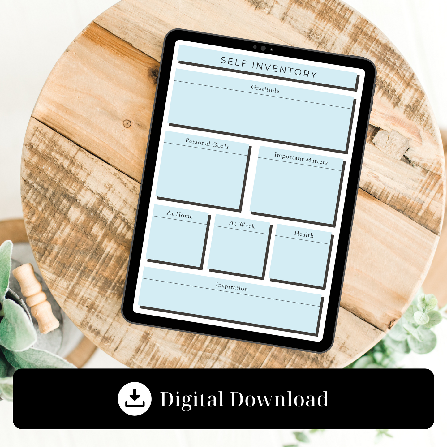 Self Inventory Guide Digital Download