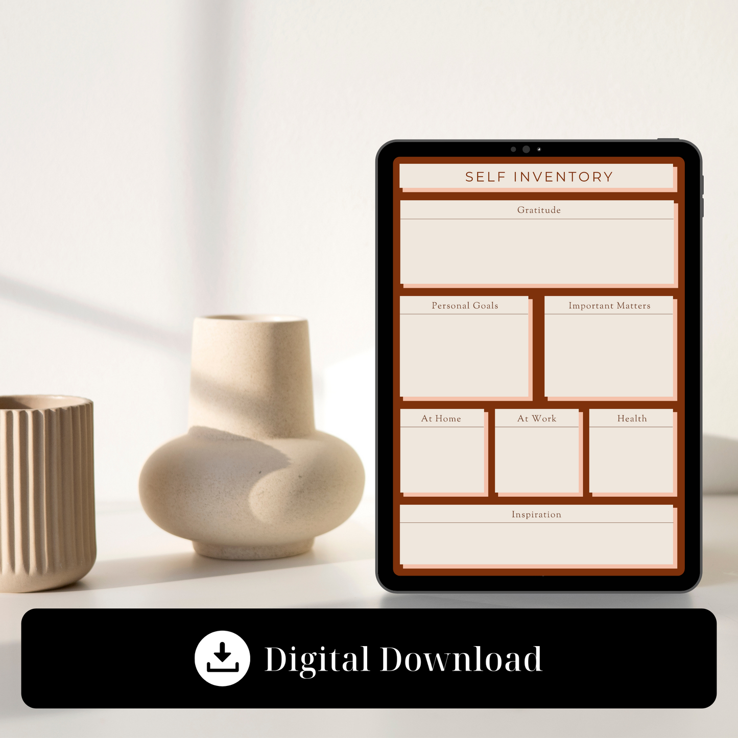 Self Inventory Guide Digital Download