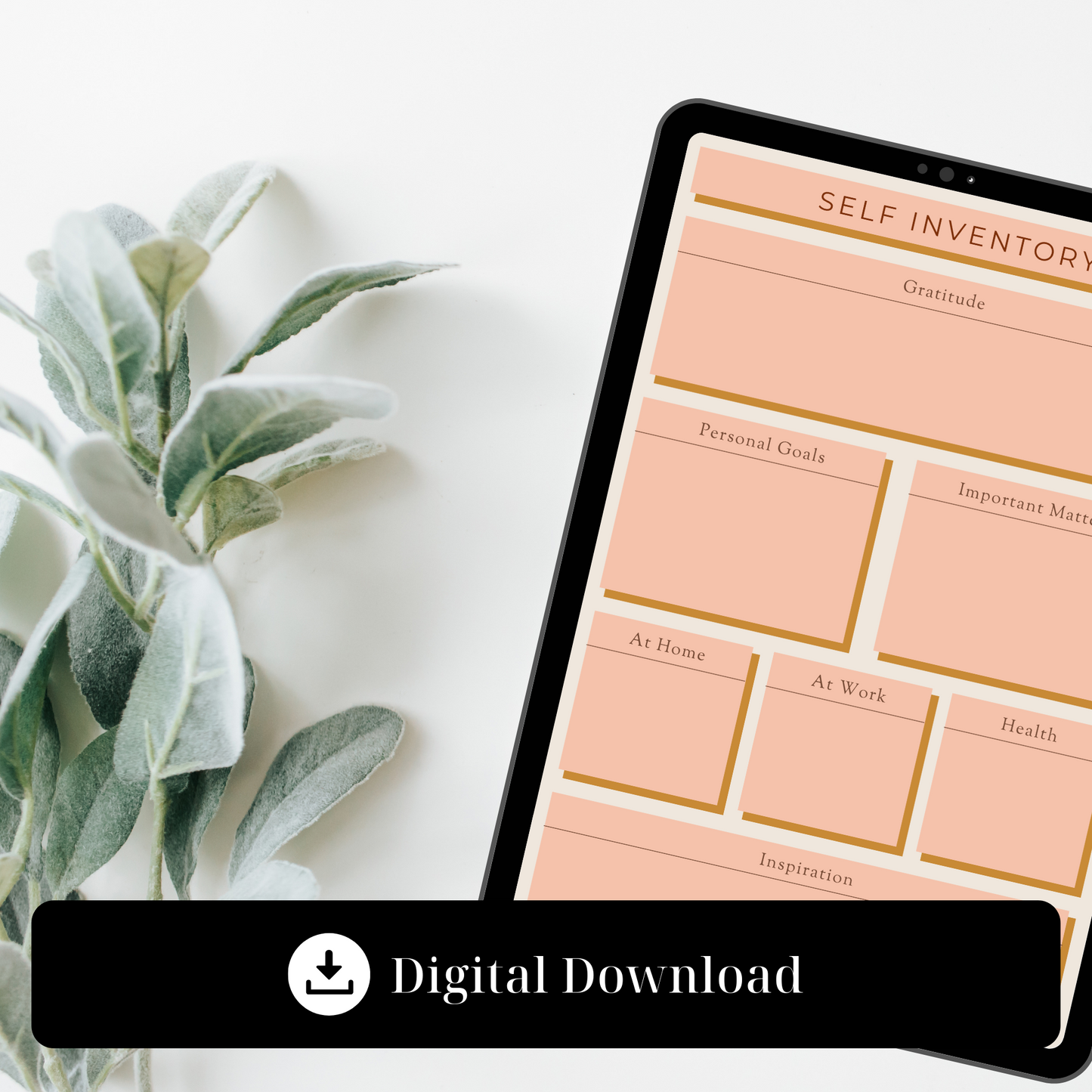 Self Inventory Guide Digital Download