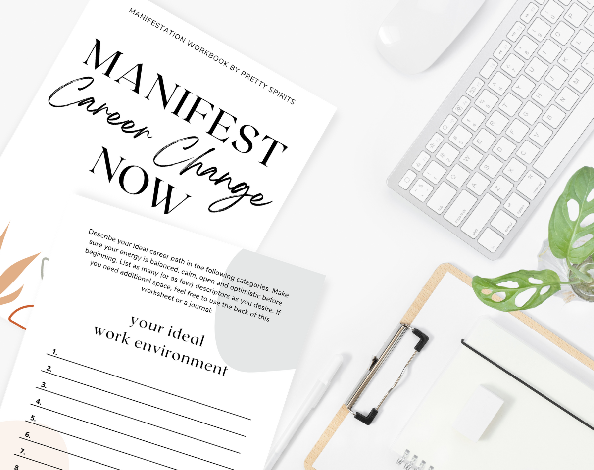 Manifest Career Change Now Digital Manifestation Guide
