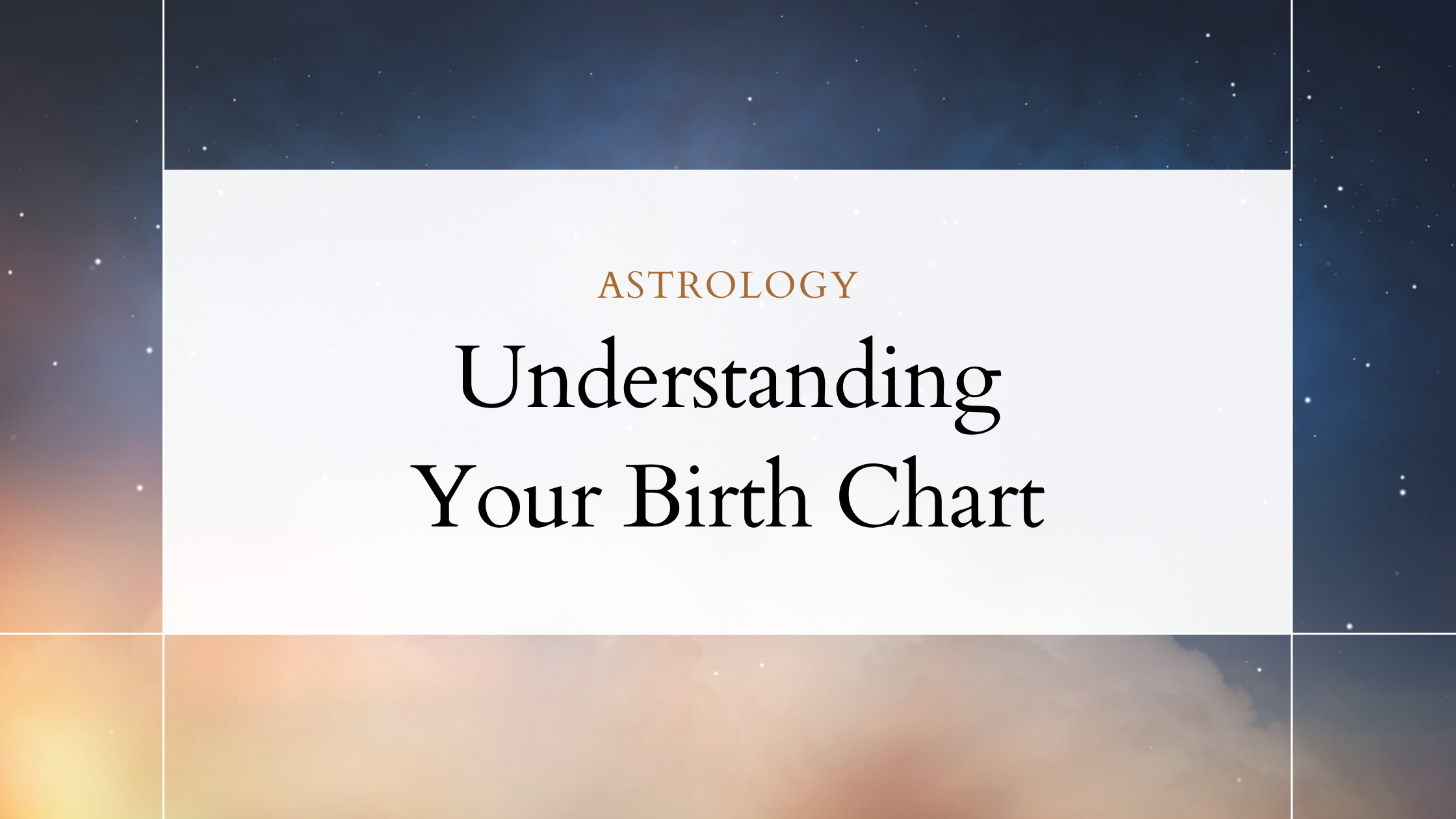 Understanding Your Birth Chart – Pretty Spirits