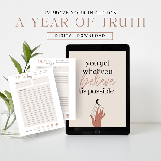 A Year Of Truth Journal Digital Download