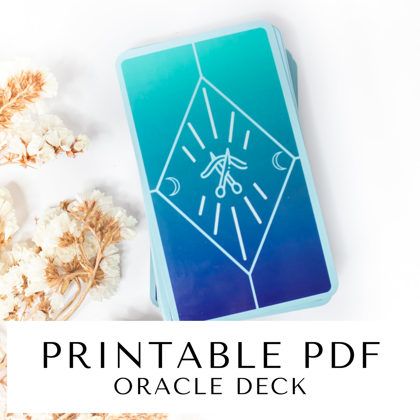 Printable Oracle Deck - Cord Cutting Edition